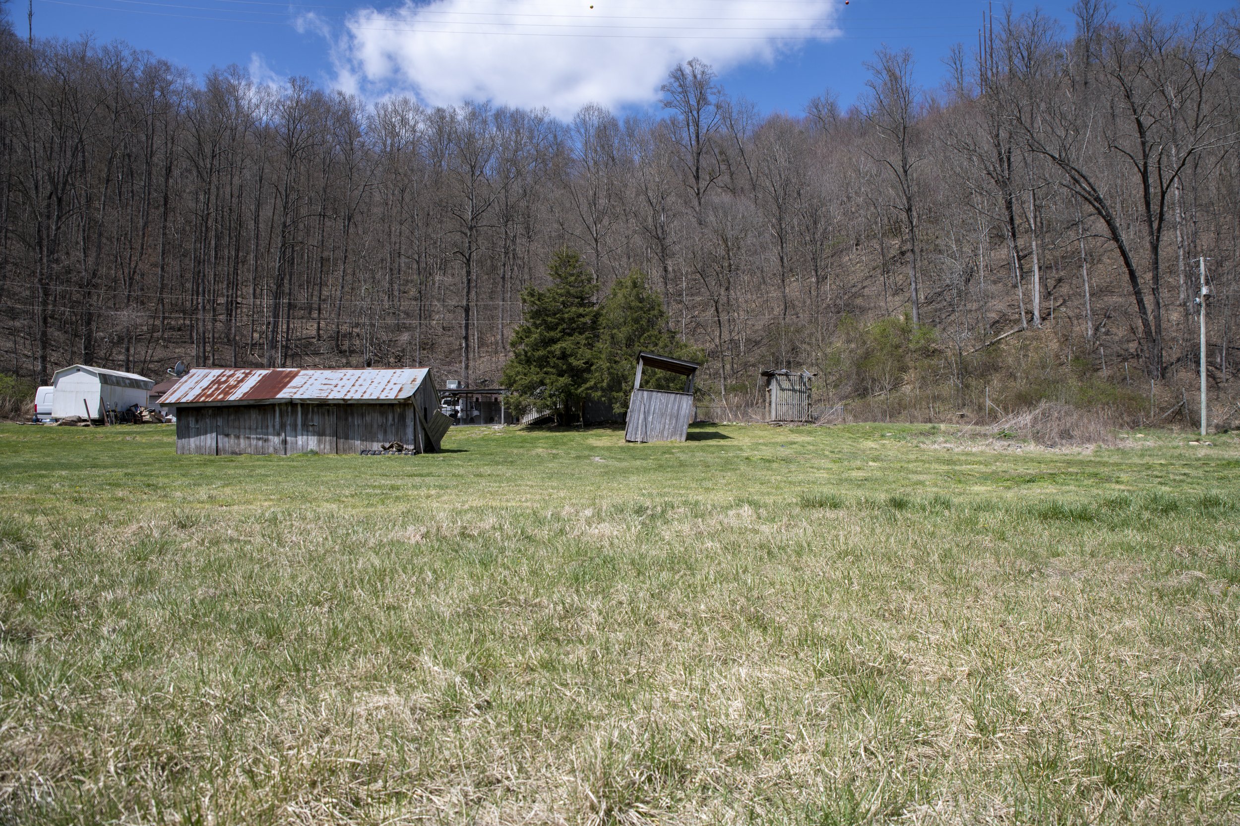 Volunteers are working to enhance and repair the grounds for the outdoor areas.